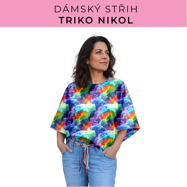 Dámský střih -  triko Nikol