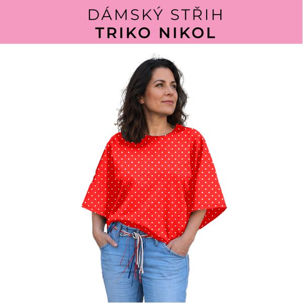 Dámský střih -  triko Nikol