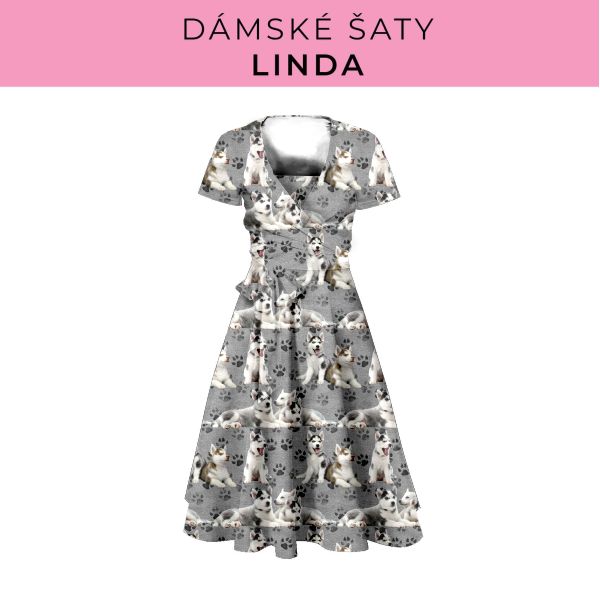 DÁMSKÝ střih - šaty Linda