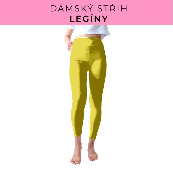 DÁMSKÝ střih - legíny SPORT - SLIM FIT