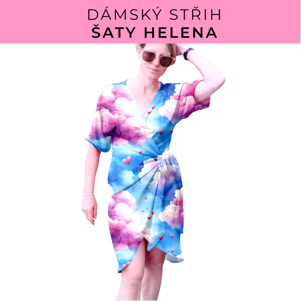 Dámský střih na šaty  Helena