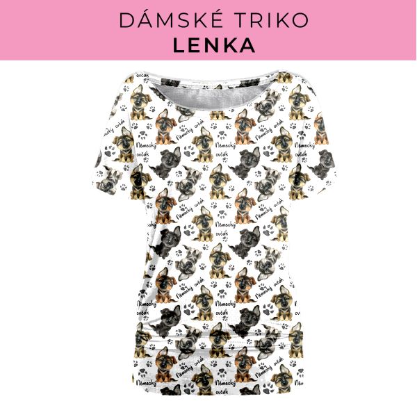 DÁMSKÝ střih - Triko Lenka