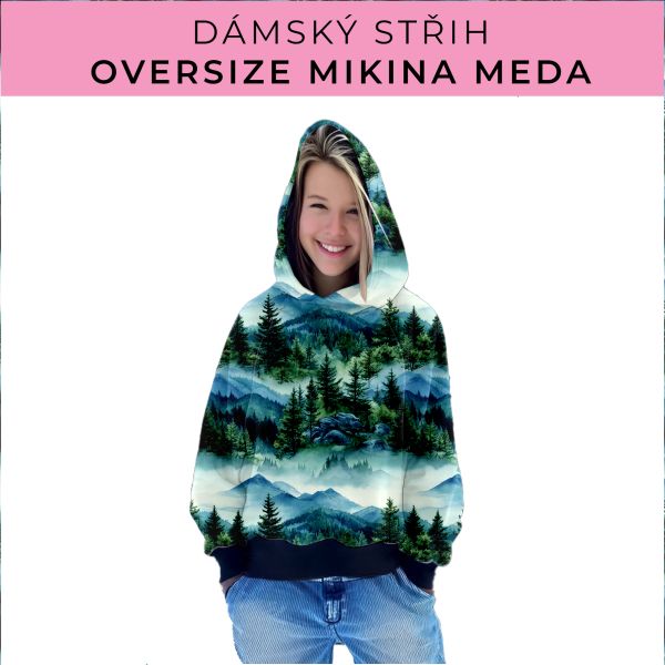 Dámský střih - mikina Meda