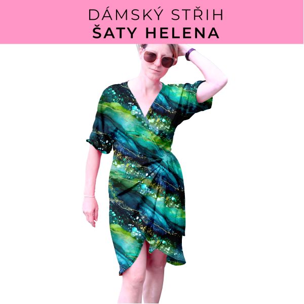 Dámský střih na šaty  Helena