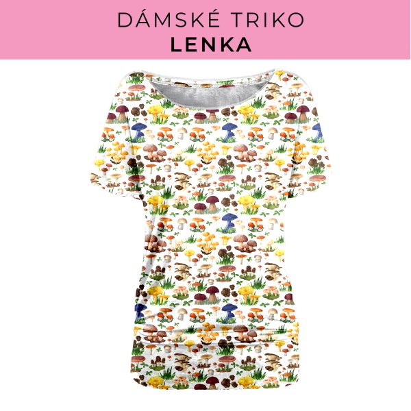 DÁMSKÝ střih - Triko Lenka