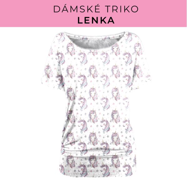 DÁMSKÝ střih - Triko Lenka