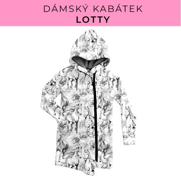 DÁMSKÝ střih - Kabátek Lotty