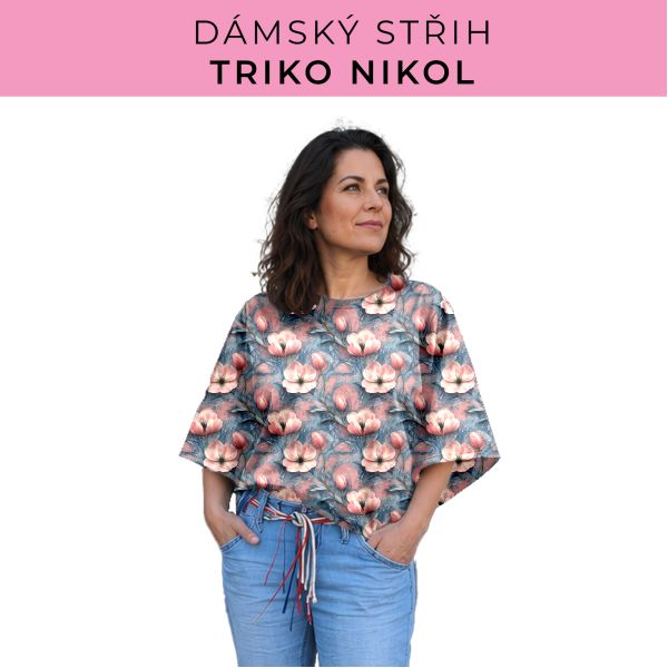 Dámský střih -  triko Nikol