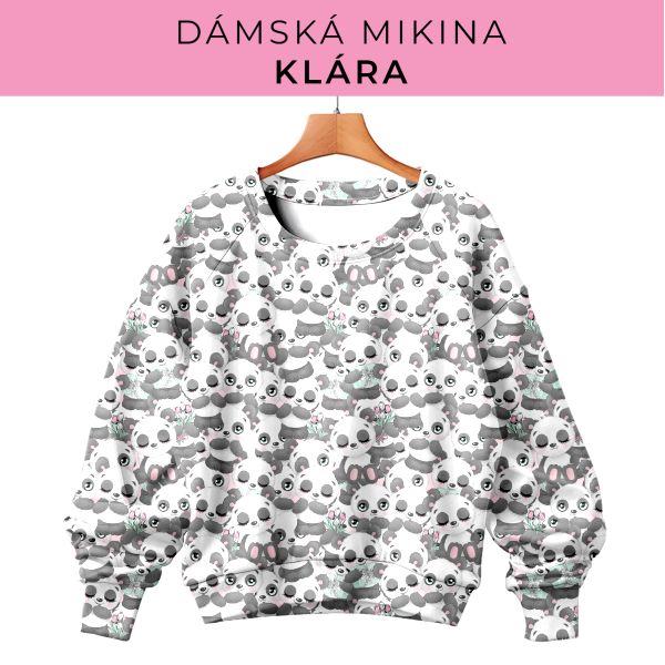 DÁMSKÝ střih - mikina Klára