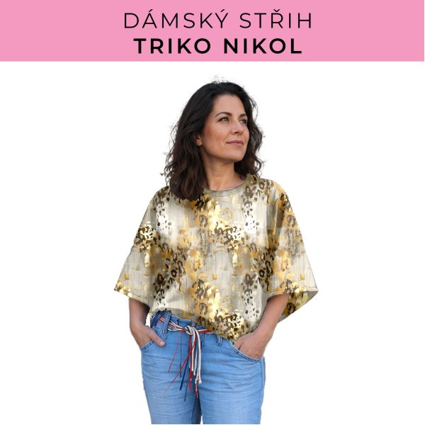 Dámský střih -  triko Nikol