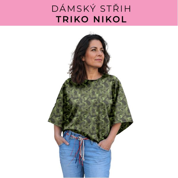 Dámský střih -  triko Nikol