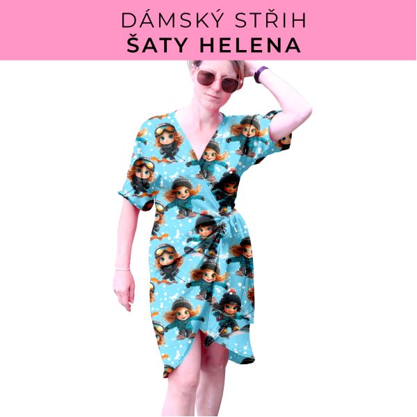 Dámský střih na šaty  Helena