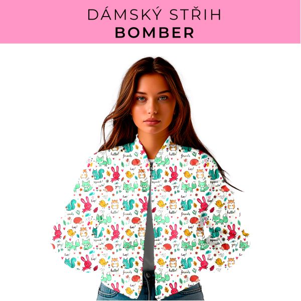DÁMSKÝ střih - Bomber