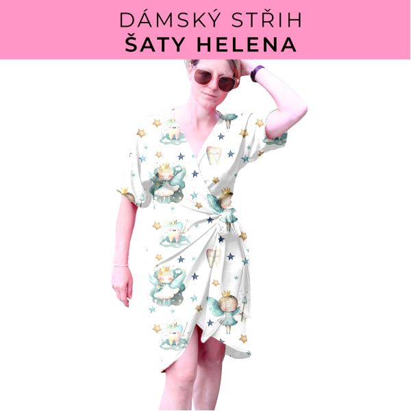 Dámský střih na šaty  Helena
