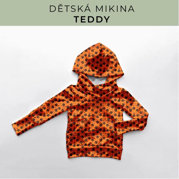 DĚTSKÝ střih - Mikina Teddy