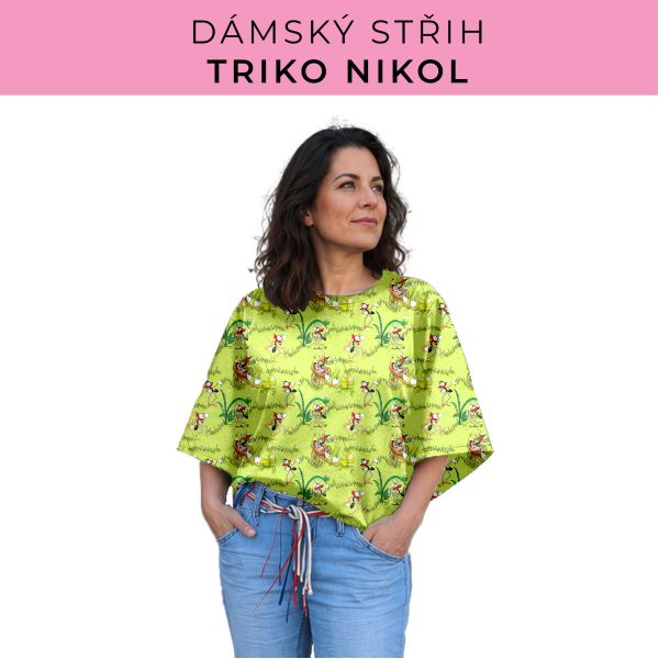 Dámský střih -  triko Nikol