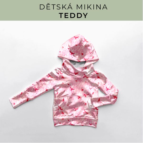 DĚTSKÝ střih - Mikina Teddy