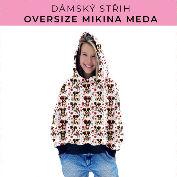 Dámský střih - mikina Meda