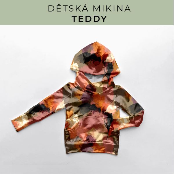DĚTSKÝ střih - Mikina Teddy