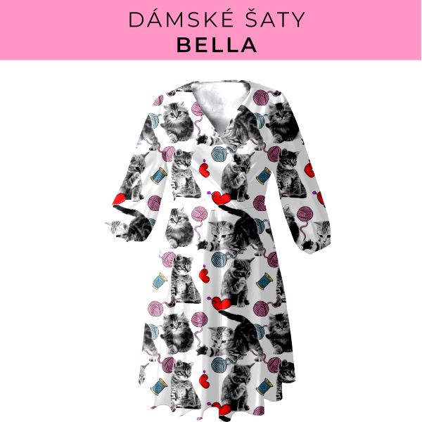 DÁMSKÝ střih - šaty Bella