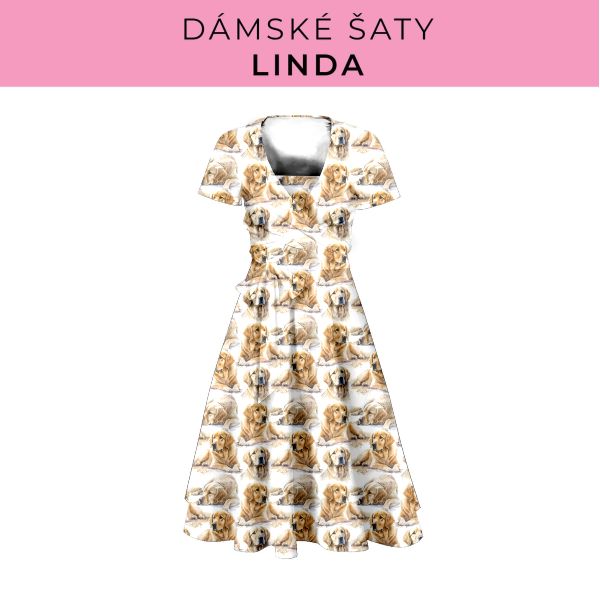 DÁMSKÝ střih - šaty Linda
