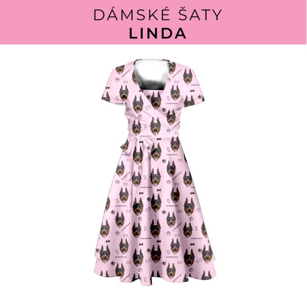DÁMSKÝ střih - šaty Linda