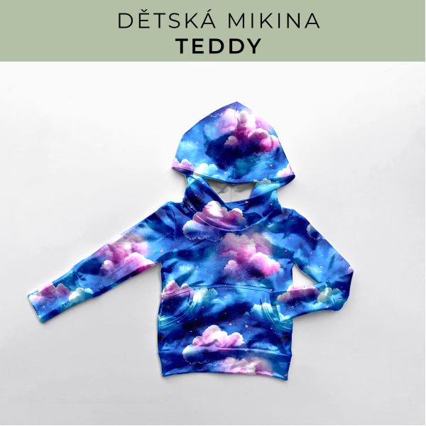 DĚTSKÝ střih - Mikina Teddy