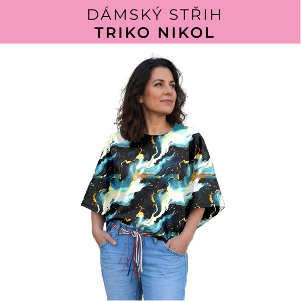 Dámský střih -  triko Nikol