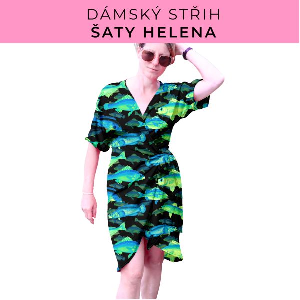 Dámský střih na šaty  Helena