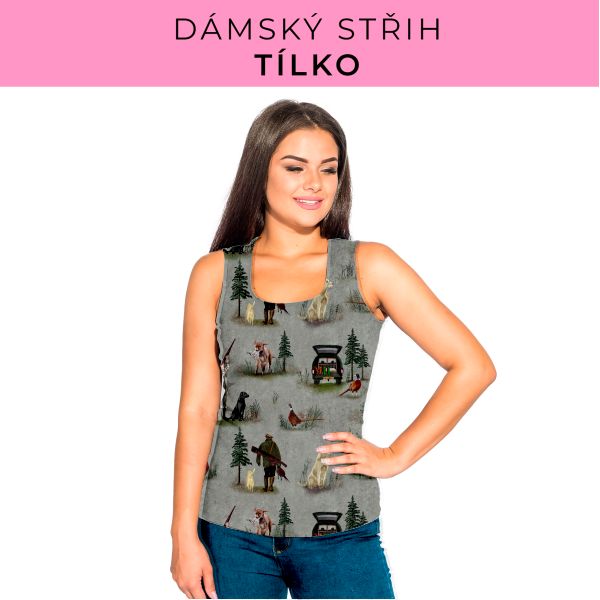 DÁMSKÝ střih - Tílko a kalhoty 