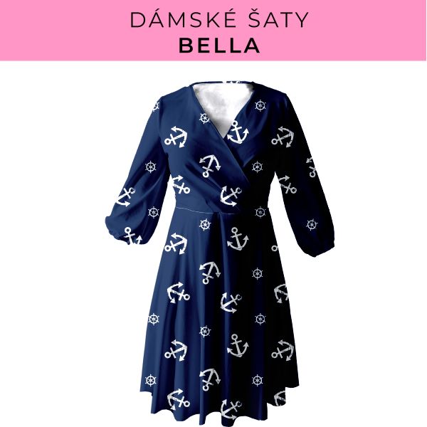 DÁMSKÝ střih - šaty Bella