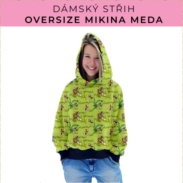 Dámský střih - mikina Meda