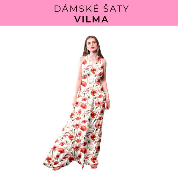 DÁMSKÝ střih - šaty Vilma