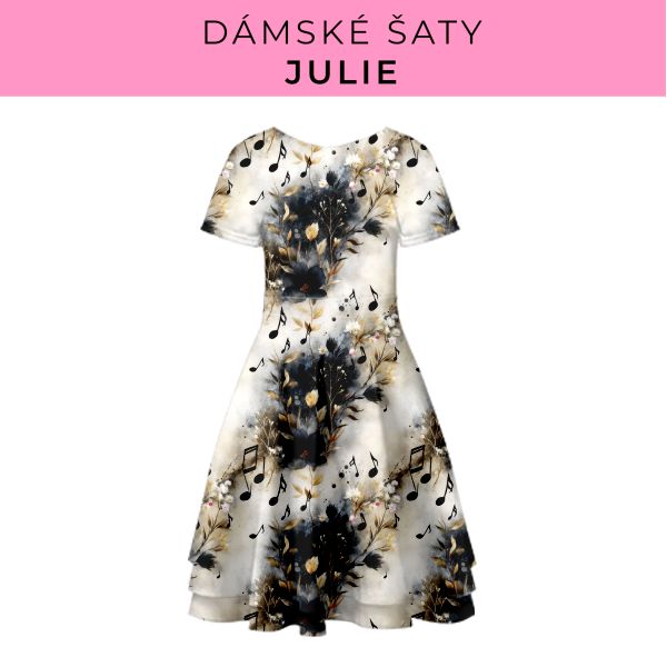 DÁMSKÝ střih - šaty julie