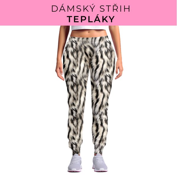 DÁMSKÝ střih - tepláky