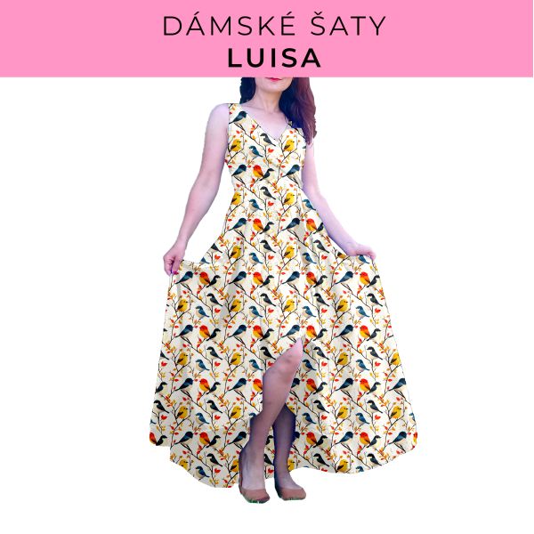 DÁMSKÝ střih - šaty Luisa