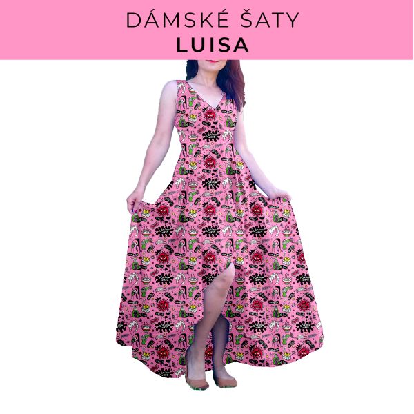 DÁMSKÝ střih - šaty Luisa