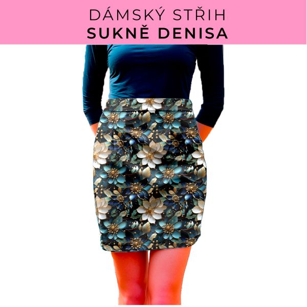 Dámský střih - Dámská sukně Denisa
