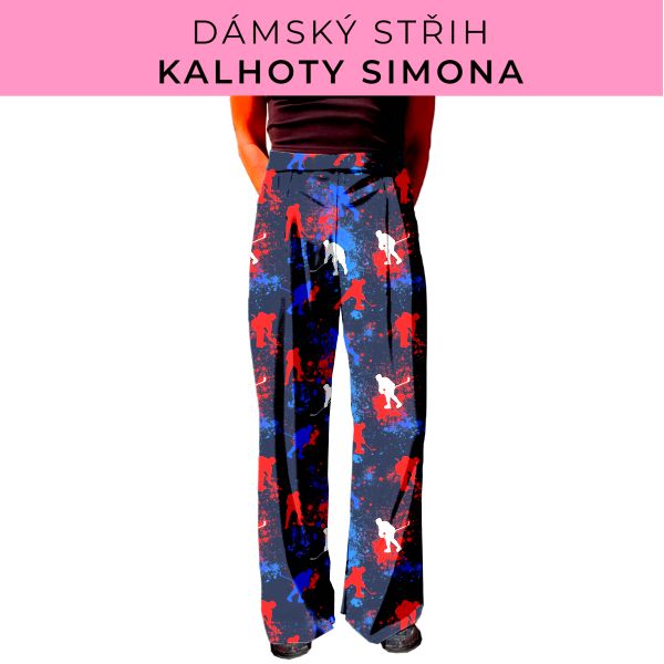 Dámský střih - kalhoty Simona