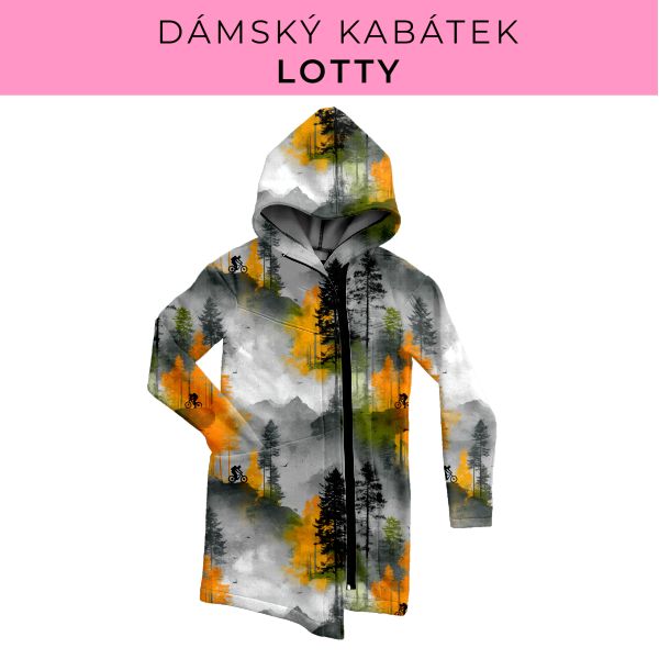 DÁMSKÝ střih - Kabátek Lotty
