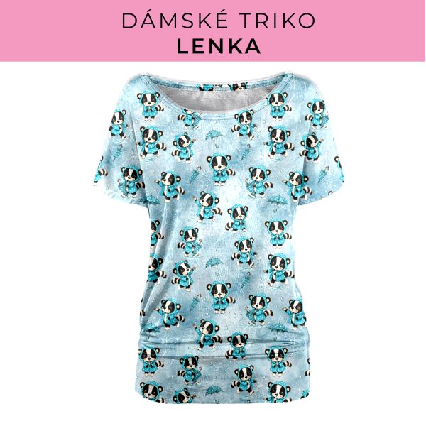DÁMSKÝ střih - Triko Lenka