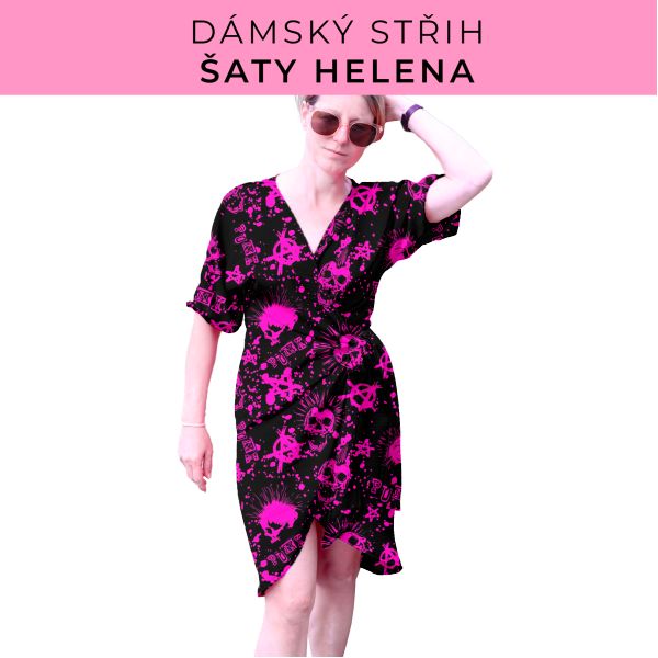 Dámský střih na šaty  Helena