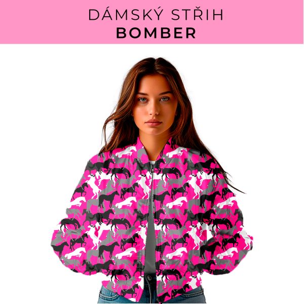 DÁMSKÝ střih - Bomber