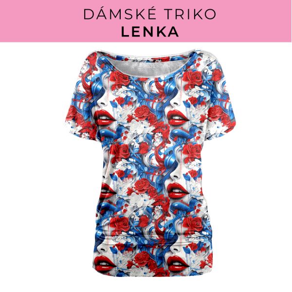 DÁMSKÝ střih - Triko Lenka