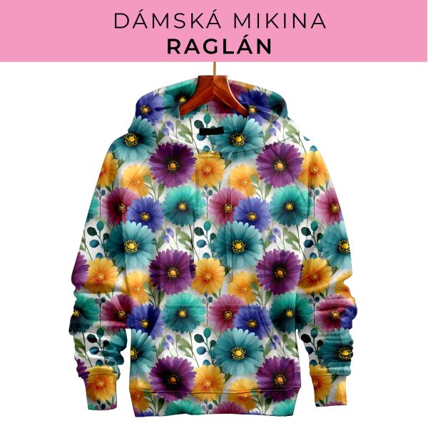 DÁMSKÝ střih - mikina raglán