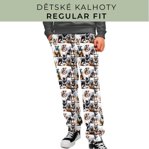 DĚTSKÝ STŘIH - Kalhoty Regular fit