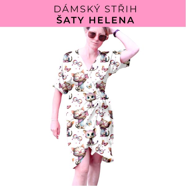 Dámský střih na šaty  Helena