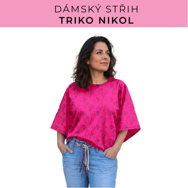 Dámský střih -  triko Nikol