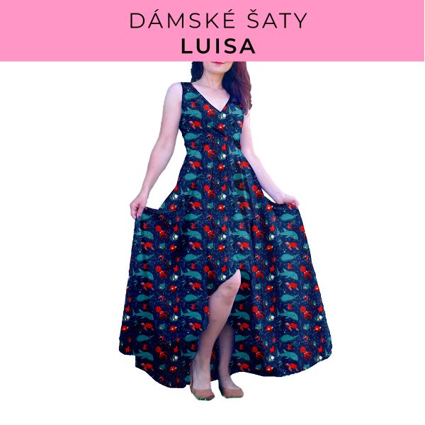 DÁMSKÝ střih - šaty Luisa