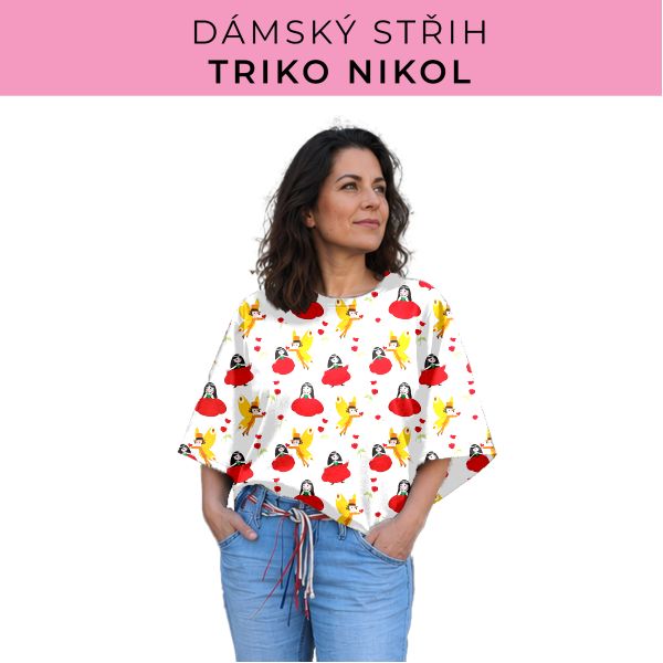 Dámský střih -  triko Nikol